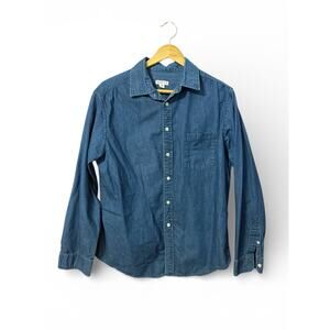 Merona Chambray Button-Down Shirt – Women’s Medium